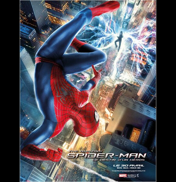 Affiche du film The Amazing Spider-Man 2 : Le Destin d'un héros.