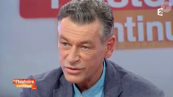 Patrick Dupond sur le plateau de "Toute une histoire" sur France 2, le 5 mai 2014.