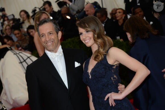 Kenneth Cole et sa fille Emily assistent au MET Gala au Metropolitan Museum of Art. New York, le 5 mai 2014.