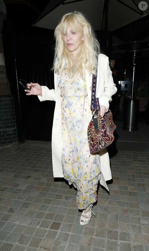 Courtney Love à Londres le 10 mai 2014.