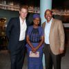 Le prince Harry, le princesse Mabereng et le prince Seeiso du Lesotho lors de la soirée Sentebale summer party au Dorchester Hotel à Londres le 7 mai 2014.