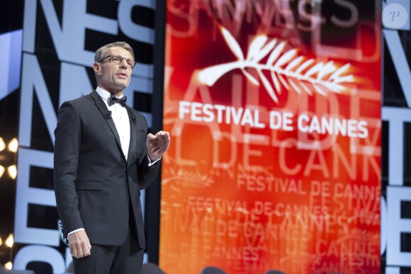 Lambert Wilson - Cérémonie d'ouverture du 67ème festival international du film de Cannes, le 14 mai 2014.