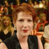 Exclusif - Natacha Polony à l'enregistrement de l'émission "Le plus grand cabaret du monde" diffusée le 29 mars 2014 (tourné à Paris le 11 février 2014).