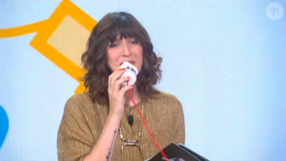 Daphné Bürki dans Le Tube sur Canal+, le samedi 17 mai 2014.