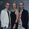 Nadja Swarovski entre Viktor & Rolf - Soirée Swarovski et Viktor & Rolf à l'Ecrin lors du 67e Festival international du film de Cannes, le 16 mai 2014