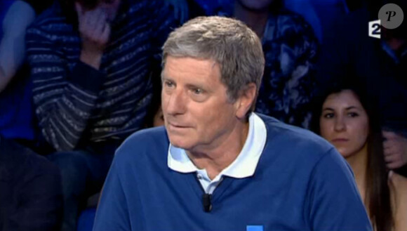 Jean-Michel Larqué dans On n'est pas couché sur France 2, le samedi 17 mai 2014.