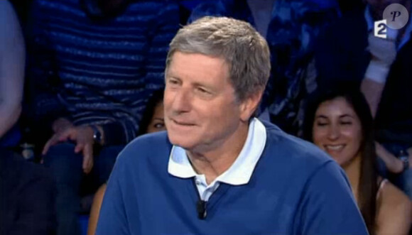Jean-Michel Larqué dans On n'est pas couché sur France 2, le samedi 17 mai 2014.