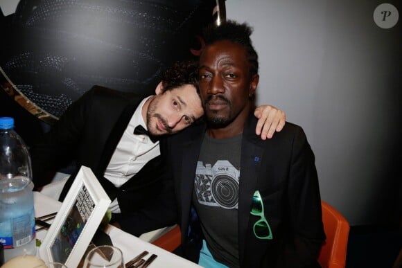 Gunther Love et Marco Prince lors de la soirée Reebok durant le Festival de Cannes le 17 mai 2014. 