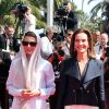 Membres du jury : Leila Hatami, Carole Bouquet - Montée des marches du film "Les Merveilles" (Le Meraviglie) lors du 67e Festival du film de Cannes le 18 mai 2014