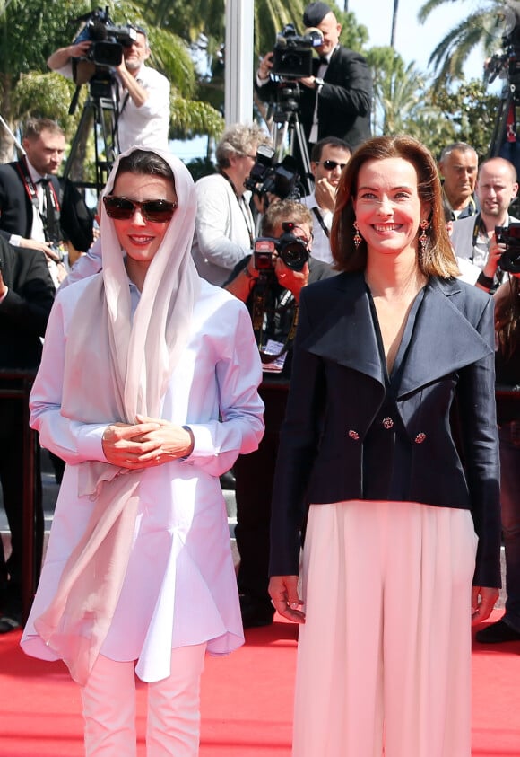 Membres du jury : Leila Hatami, Carole Bouquet - Montée des marches du film "Les Merveilles" (Le Meraviglie) lors du 67e Festival du film de Cannes le 18 mai 2014