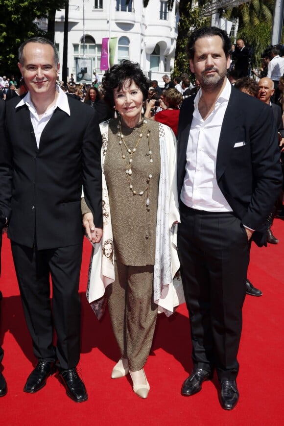 Marie-José Nat - Montée des marches du film "Les Merveilles" (Le Meraviglie) lors du 67e Festival du film de Cannes le 18 mai 2014