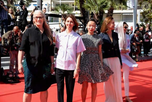 Carole Bouquet, Leila Hatami, Jane Campion, Sofia Coppola, Zhangke Jia, Do-yeon Jeon - Montée des marches du film "Les Merveilles" (Le Meraviglie) lors du 67e Festival du film de Cannes le 18 mai 2014