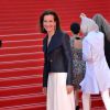 Carole Bouquet - Montée des marches du film "Les Merveilles" (Le Meraviglie) lors du 67e Festival du film de Cannes le 18 mai 2014