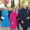 La reine Sonja et le roi Harald V de Norvège suivis par la reine Margrethe II de Danemark et le prince Henrik. La famille royale de Norvège a achevé de fêter le bicentenaire de la constitution norvégienne à Eidsvoll le 17 mai 2014. Des festivités étaient organisées dans la ville où fut ratifié le texte en 1814, auxquelles le roi Harald, la reine Sonja, le prince Haakon et la princesse Mette-Marit ont pris part avec la reine Margrethe II de Danemark et le prince Henrik ainsi que le roi Carl XVI Gustaf de Suède et la reine Silvia.