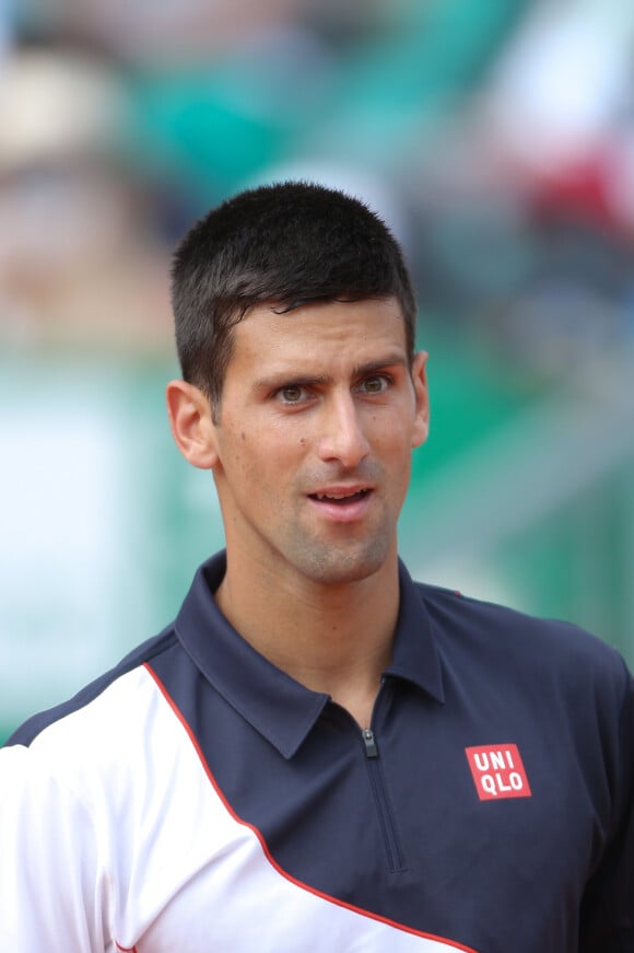 Novak Djokovic lors du Monte Carlo Rolex Masters le 15 avril 2014