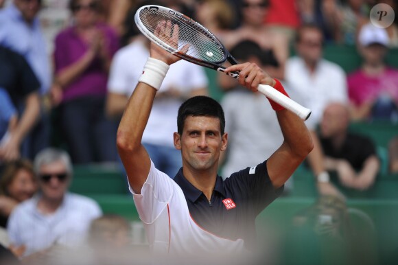 Novak Djokovic au Monte-Carlo Rolex Masters Tennis de Monaco le 15 avril 2014
