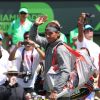 Rafael Nadal avant sa finale du tournoi de Key Biscayne, le 30 mars 2014