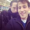 Johnny Weir et Victor, le 4 mars 2014