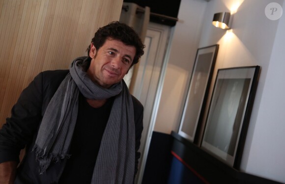 Exclusif - Patrick Bruel au Pavillon Unifrance lors du 67e Festival du film de Cannes, le 19 mai 2014.
