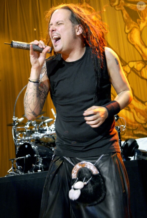Jonathan Davis de Korn à Phoenix le 1er septembre 2004.