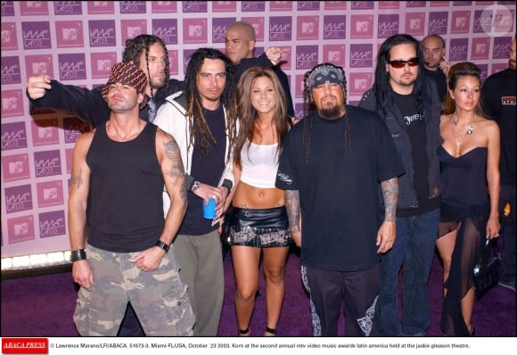 Korn à Miami le 23 octobre 2003.