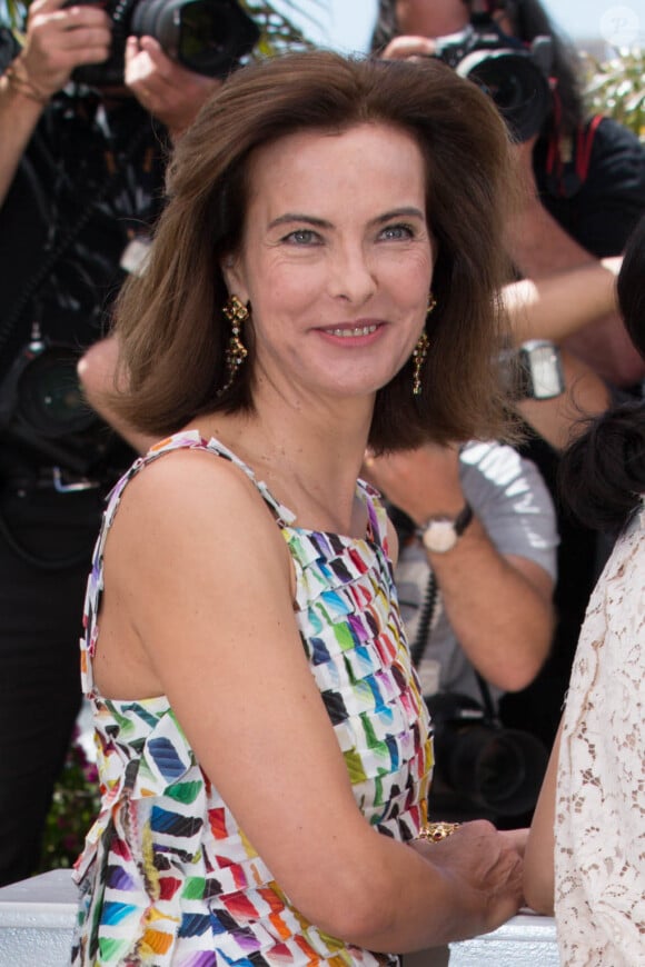 Carole Bouquet - Photocall du jury du 67 ème Festival International du Film de Cannes, le 14 mai 2014