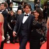 Giuseppe Polimeno arrive au Palais des Festivals pour le film Jimmy's Hall lors du 67e Festival de Cannes, le 22 mai 2014