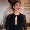 Isabella Orsini, enceinte, lors de l'avant-première du film Victor Young Perez le 19 novembre 2013 à Paris.