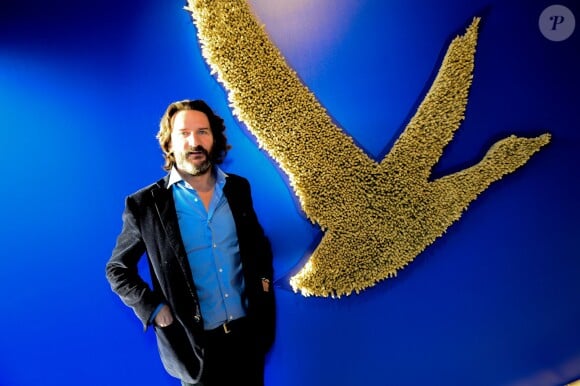 Frédéric Beigbeder à la Boulagerie Bleue à Cannes 
