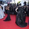 Li Yuchun pour la montée des marches du film "Sils Maria" lors du 67 ème Festival du film de Cannes – Cannes le 23 mai 2014