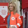 Adriana Karembeu à l'occasion des journées nationales de la Croix-Rouge qui fête son 150e anniversaire à Vincennes le 24 mai 2014