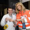 Adriana Karembeu à l'occasion des journées nationales de la Croix-Rouge qui fête son 150e anniversaire à Vincennes le 24 mai 2014
