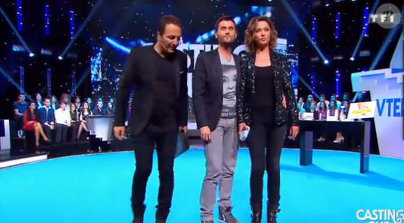Sandrine Quétier et Christophe Beaugrand dans Tout est permis, le 24 mai 2014 sur TF1.