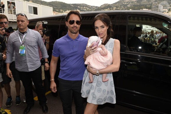 Tamara Ecclestone, son mari Jay Rutland et leur fille Sophia - People au Grand Prix de Formule 1 de Monaco. Le 25 mai 2014 25/05/2014 - Monaco
