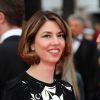 Sofia Coppola (robe Marc Jacobs - la même que Drew Barrymore a porté lors de sa dernière grossesse) lors de la dernière montée des marches du Festival de Cannes 2014