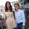 Tasha de Vasconcelos et Alain Prost lors du Grand Prix de Monaco le 25 mai 2014