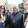 Flavio Briatore et Elisabetta Gregoraci lors du Grand Prix de Monaco le 25 mai 2014