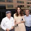 Jackie Stewart, Tasha de Vasconcelos, Alain Prost lors du Grand Prix de Monaco le 25 mai 2014