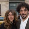 Exclusif - Tomer Sisley et sa compagne Karine Machado - Vernissage de l'exposition "G I R L" pensée par Pharrell Williams à la Galerie Perrotin. Paris, le 26 mai 2014.