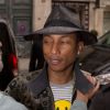Exclusif - Pharrell Williams - Vernissage de l'exposition "G I R L" pensée par Pharrell Williams à la Galerie Perrotin. Paris, le 26 mai 2014.