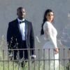 Exclusif - Kim Kardashian et Kanye West au Fort Belvedere à Florence en Italie le 24 mai 2014.