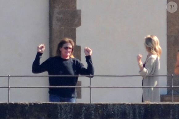 Exclusif - Bruce Jenner au Fort Belvedere à Florence en Italie le 24 mai 2014.