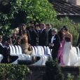 Exclusif - Mariage de Kim Kardashian et Kanye West au Fort Belvedere à Florence en Italie le 24 mai 2014.