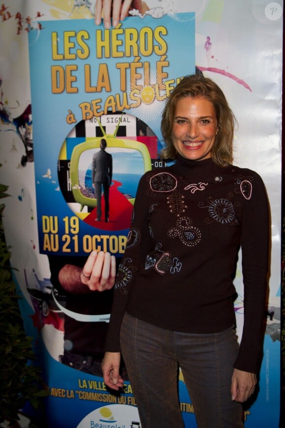 Christine Lemler - Ouverture du Premier Festival de la télévision de Beausoleil "Les héros de la télé", le 19 octobre 2012.