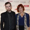 Fauve Hautot et son compagnon Jules - Dîner de gala du 93e Grand Prix d'Amérique au Pavillon d'Armenonville le 25 janvier 2014.