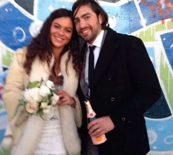 Yelena Noah, la fille de Yannick Noah, s'est mariée à son compagnon Kadu de Rosa, en novembre 2013.