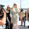 Lindsay Lohan et sa mère Dina arrivent au tribunal de Los Angeles, le 22 février 2012. 
