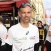 Paul Belmondo - Départ du marathon de Paris le 6 avril 2014