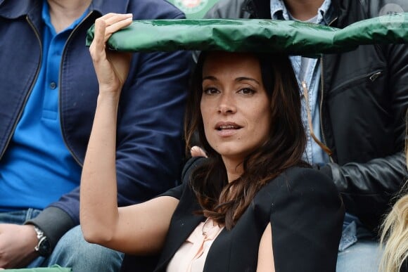 Karine Lima à Roland-Garros à Paris, le 4 juin 2014.