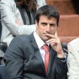  Tony Estanguet &agrave; Roland-Garros &agrave; Paris, le 4 juin 2014. 